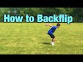 How to Backflip on Ground (In-depth Tutorial)