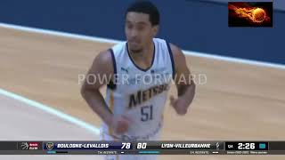 Tremont Waters (Levallois) vs Villeurbanne - 09.01.2023