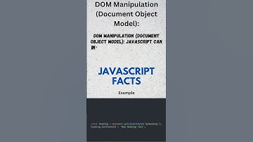 DOM Manipulation (Document Object Model) | JavaScript Web APIs 1