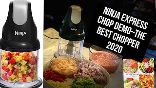 Ninja Express Chop Review/Demo/How To Use It ( THE BEST CHOPPER 2020 )