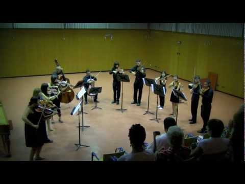 El Ensemble de Violas William Primrose de la JOGC interpreta la Danza del Molinero de Falla