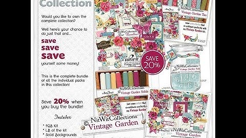 Nitwit Collections Digital Scrapbooking and Card Making Kits