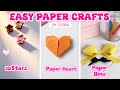 Easy paper DIYs in 3min  #diy #papercraft #origami #easycraft 