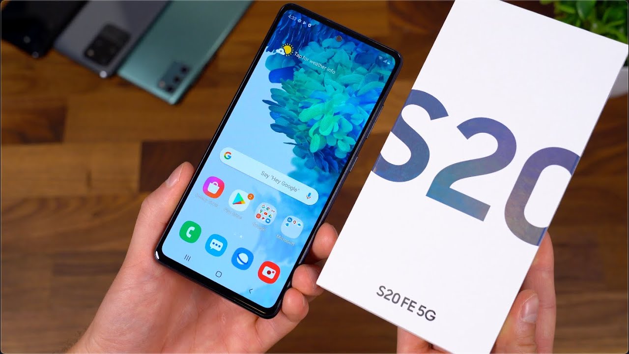 Samsung Galaxy S20 FE: Unboxing and Hands-on - PhoneArena