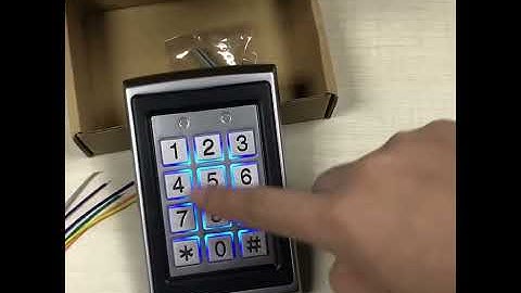 ACM210 Entry Access Controller RFID Reader Device 125KHZ Metal Reader Metal Standalone door card sys