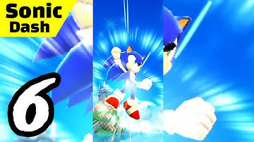 Sonic Dash - Endless Running Gameplay Walkthrough "Super Sonic" Part 6 (iOS, Android)