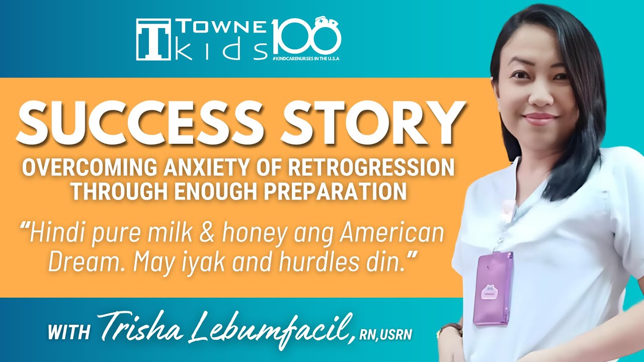 Towne's Success Story: Overcoming Anxiety of Retrogression Through Enough Preparation