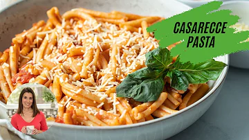 Casarecce Pasta with Creamy Tomato Sauce