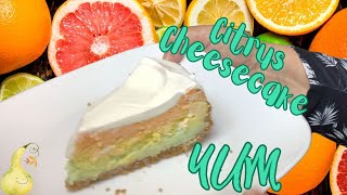 Irresistible Citrus Cheesecake Recipe  Tangy Lime, Lemon, and Orange Delight!