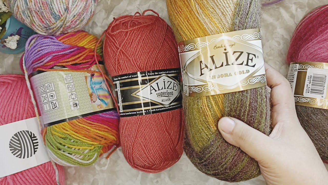 الخيوط المناسبة للكوفيات و الاشغال الشتوية