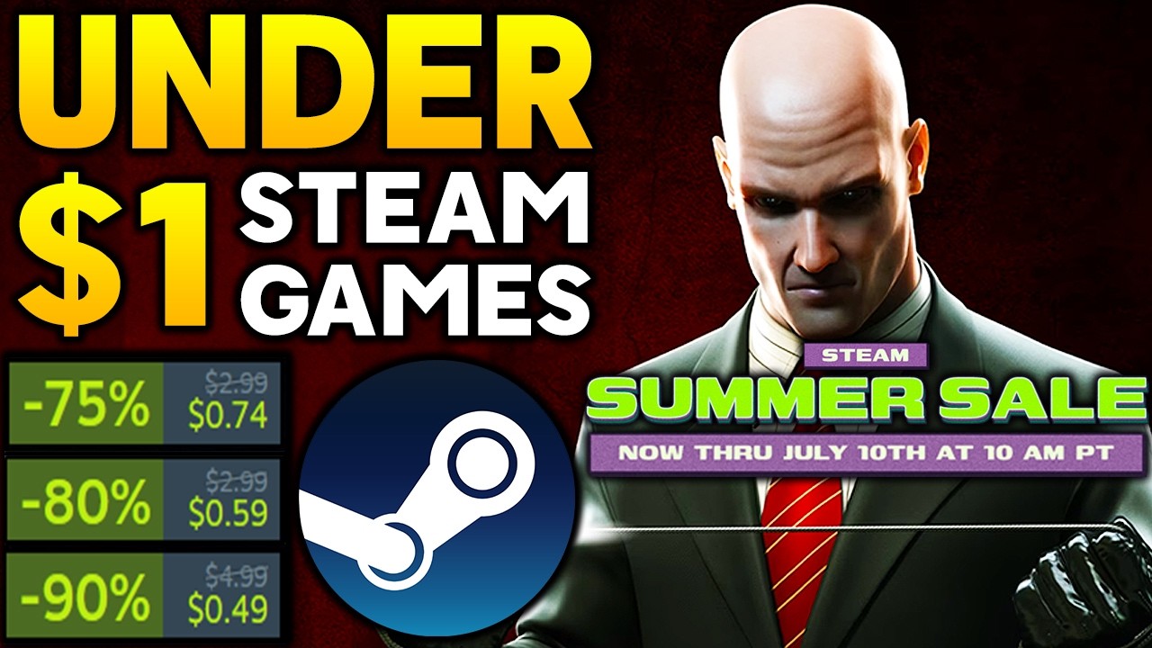 STEAM SUMMER SALE 2025 - CRAZY CHEAP PC GAME DEALS UNDER $1! - YouTube