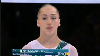 (15.066) Kaylia Nemour 🇩🇿 Wins the Uneven bars Silver Medal/ 2023 WAG World Championships