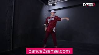 Dance2sense: Teaser -  Hip-Hop dance tutorial by Danil Bobrov - Kendrick Lamar - DNA