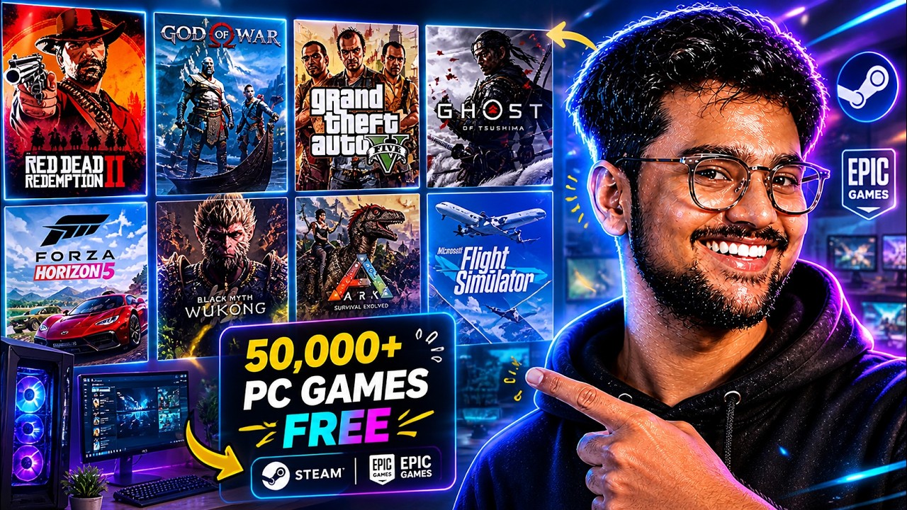 DOWNLOAD ANY PC GAMES FOR FREE ₹0 😍| COMPLETE VIDEO ON PC GAMES 2025 ...