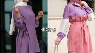 How to style purple Outfit💜|•simple hijab lookbook•|OUTFIT IDEAS