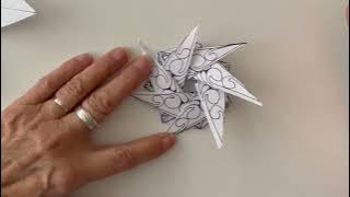 Folding the tangled 7 pointed star