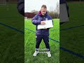 Looking for a receiving to finish activity? Try this with your team 🎯