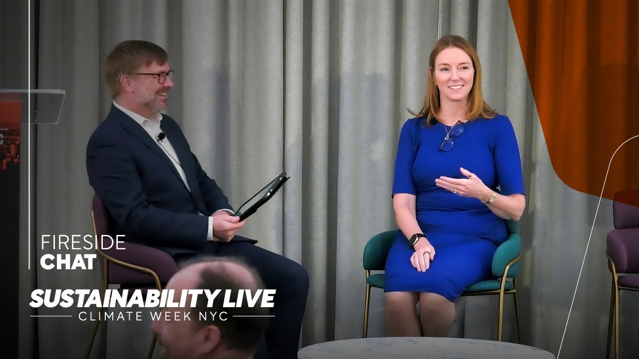 Keynote with Allyson Anderson Book at Sustainability Live Climate Week NYC