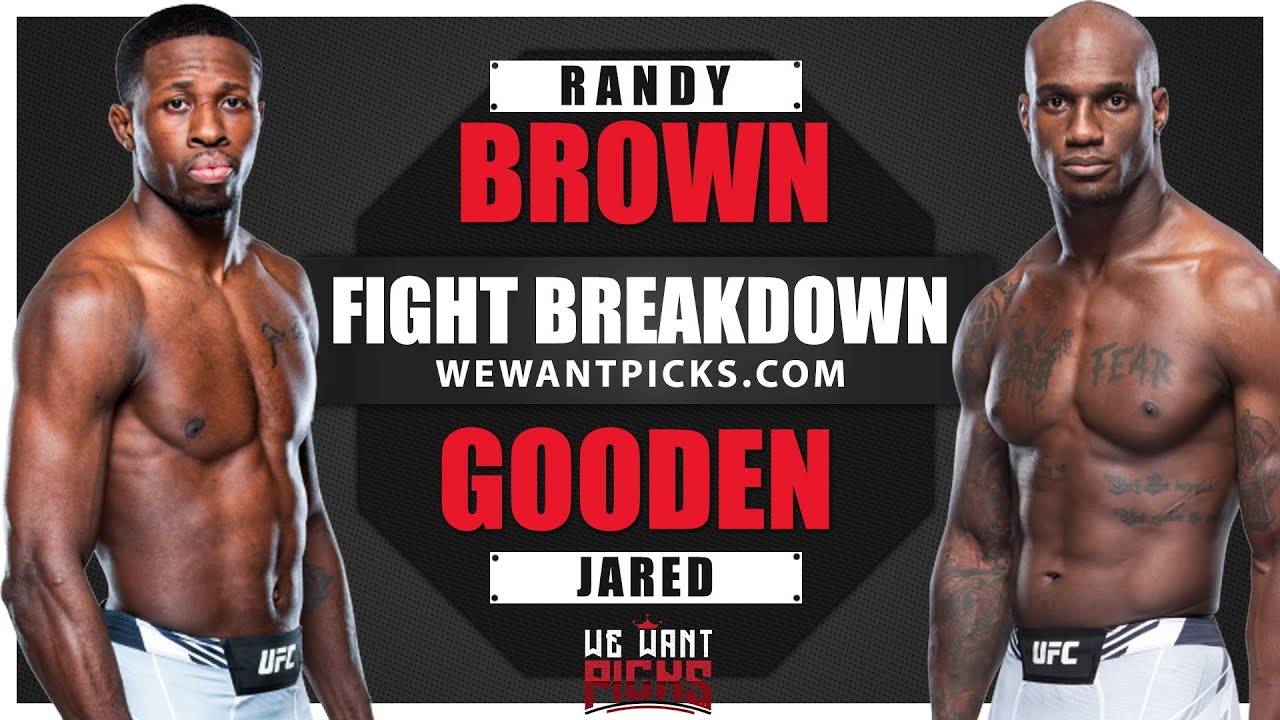 UFC Vegas 39: Randy Brown vs. Jared Gooden Predictions | Bets | DraftKings | Monkey Knife Fight