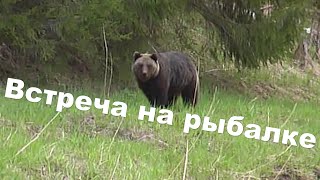 Медведь на рыбалке.. А ну ка пошёл на Хрен! Прикол. А что бы сделали ВЫ?