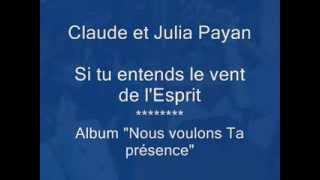 Video thumbnail of "Si tu entends le vent de l'Esprit qui souffle ..."