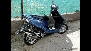⁣Тюнинг скутера Honda Dio 35ZX вариатор за 800р стрелка уперлась в панель!!!!