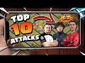 TOP 10 Attacks of the CRAZIEST Clash of Clans Tournament!