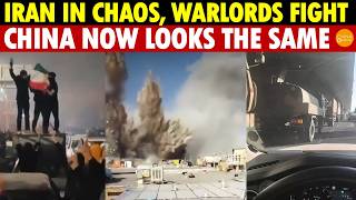 Iran Out Of Control 31 Warlords In Battle China Resembling Iran Military Vehicles On The Streets