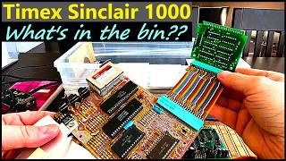 Timex Sinclair 1000 retro goodies.