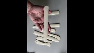8 PCS Bone Folder Tool, Plastic Bone Folder Paper Creaser Set Scoring Tool for Paper Crafts B Review