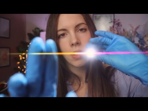 ASMR | Most Relaxing Cranial Nerve Exam (Sleep Inducing)