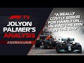 What Caused Hamilton's Baku Run Off? | Jolyon Palmer's F1 TV Analysis | 2021 Azerbaijan Grand Prix