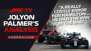 What Caused Hamiltons Baku Run Off? Jolyon Palmers F1 Tv Ysis 2021 Azerbaijan Grand Prix
