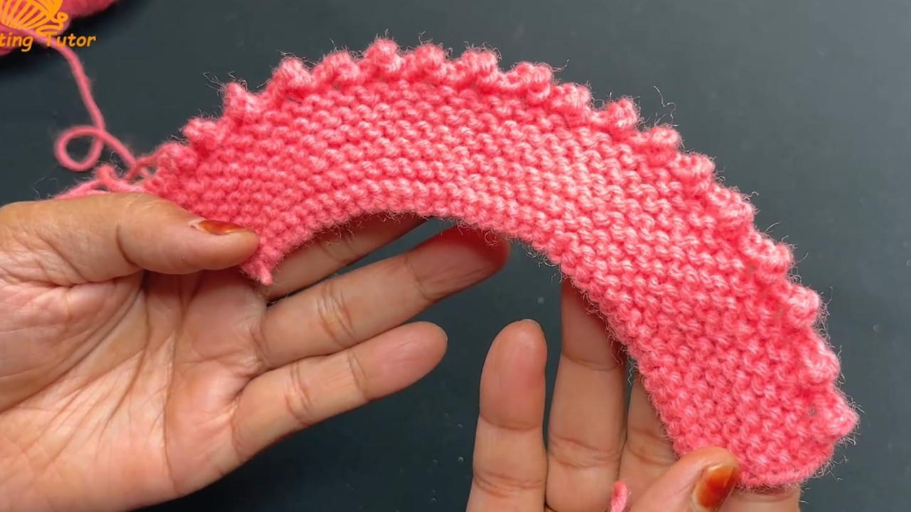 663- किंगरी बनाये आसानी से ❤️ Picot Bind Off in Knitting
