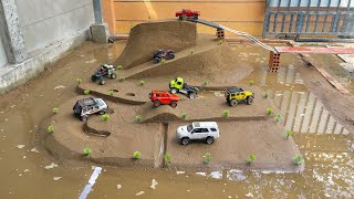 Insane RC Truck Challenge – Mud, Climbing &amp; Risky Bridge Crossing!