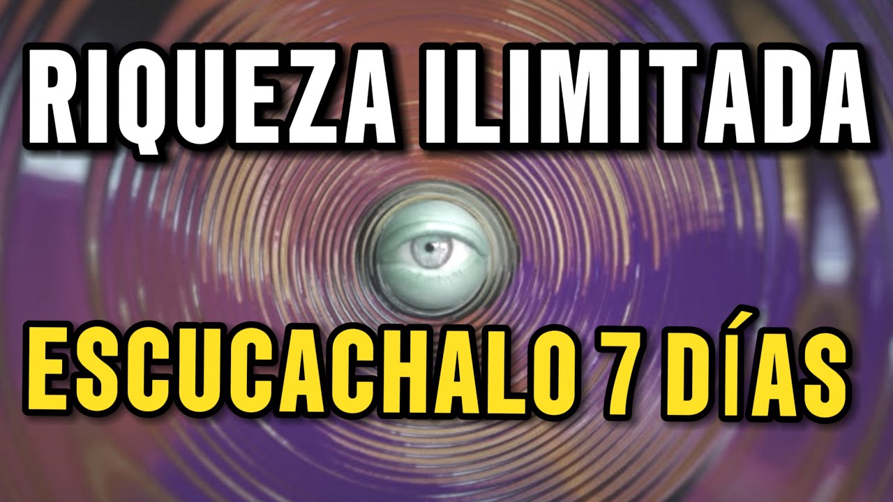 AUDIO SUBLIMINAL MÁS PODEROSO PARA LA RIQUEZA - TRANSFORMA TU VIDA ...