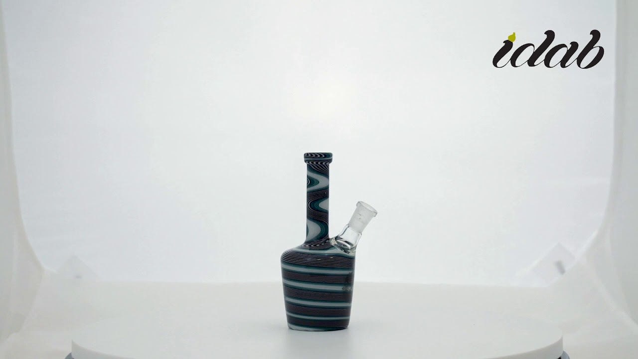 Small Jail House Air Bottle Rig 10mm Female Joint by iDab Glass