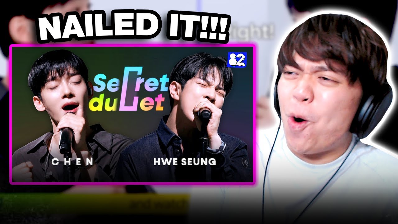 REACTION to Secret Duet EP. 01 EXO CHEN & N.Flying HWESEUNG sing “Ghost Town” by Benson Boone