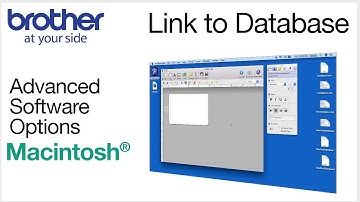 P-touch Editor – create label from database or spreadsheet - Macintosh