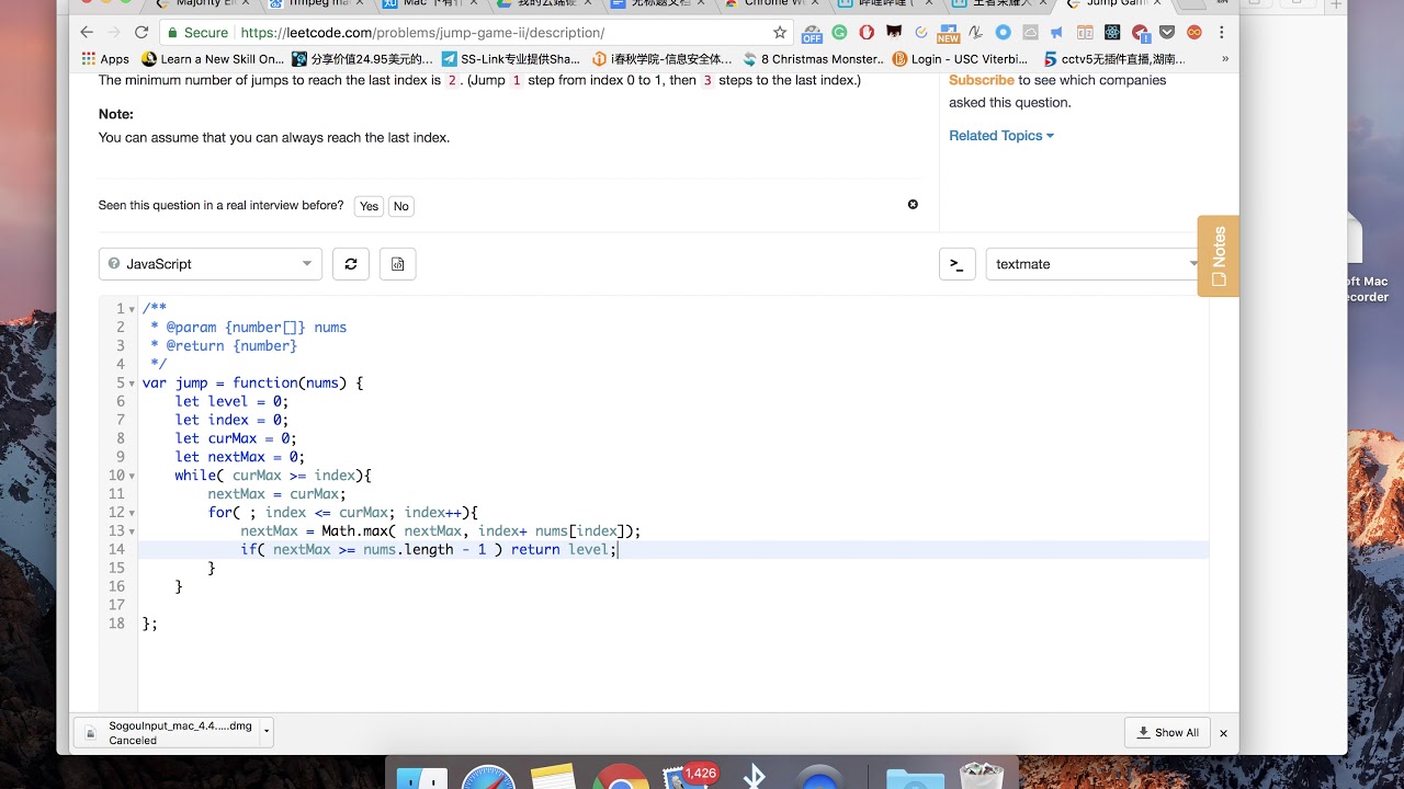 leetcode 45 - YouTube