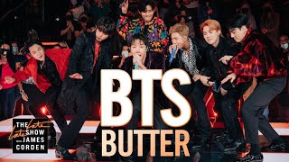 Butter - Full Performance on the #LateLateShow with James Corden #bts #butter