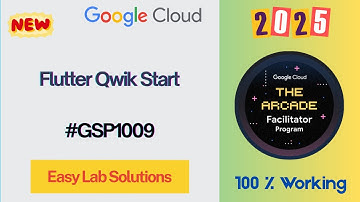 Flutter Qwik Start | #GSP1009 #qwiklabs #arcade