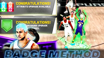 NBA 2K21 - FASTEST/EASIEST WAY TO GET SHOOTING BADGES in 1 DAY 🔥🔥