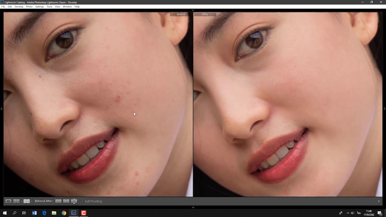 สอนวิธีทำผิวเนียนใสจบในโปรแกรมเดียว lightroom EP.11 - YouTube สอนวิธีทำผิวเนียนใสจบในโปรแกรมเดียว Lightroom Ep.11 - Youtube