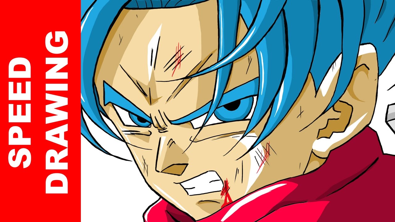 Comment dessiner  MIRAI TRUNKS  DBS YouTube