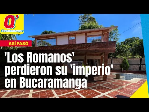 Video: ‘Los Romanos’ perdieron su ‘imperio’ en Bucaramanga