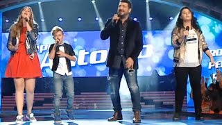 Video thumbnail of "Antonio Orozco y su equipo: "Pídeme" – Final  - La Voz Kids 2017"