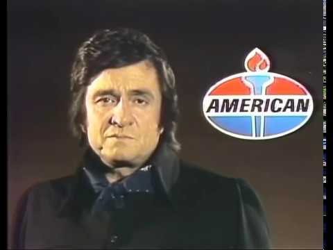 1973 Johnny Cash American Oil Amoco Energy Crisis Commercial
