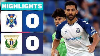 Highlights CD Tenerife vs CD Leganés (0-0)