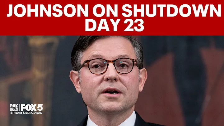 FULL: Shutdown day 23 remarks from Speaker Johnson, GOP leaders